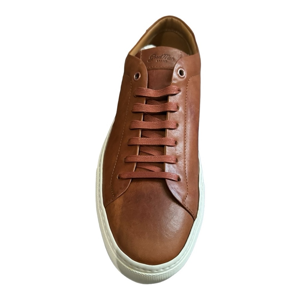 Good Man Brand Edge Ali-Top Sneaker by Russell Wilson, Tumbles Vachetta Leather